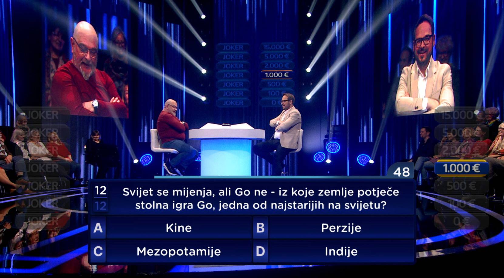 Boris nakon posljednjeg pitanja u 'Jokeru' odustao: 'Idem kući s 500 eura, potrošit ću ih danas'