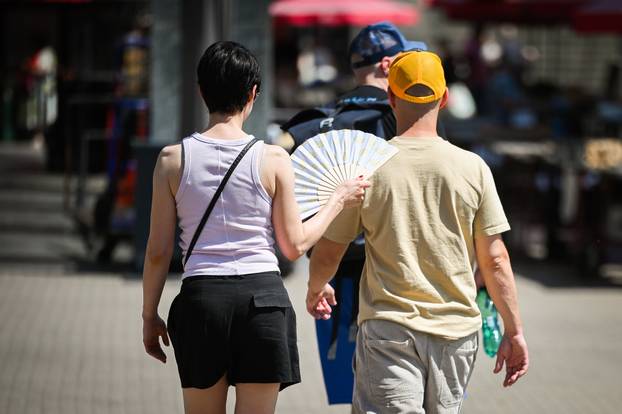 Prvi dan ljeta u Zagrebu obilježile visoke temperature