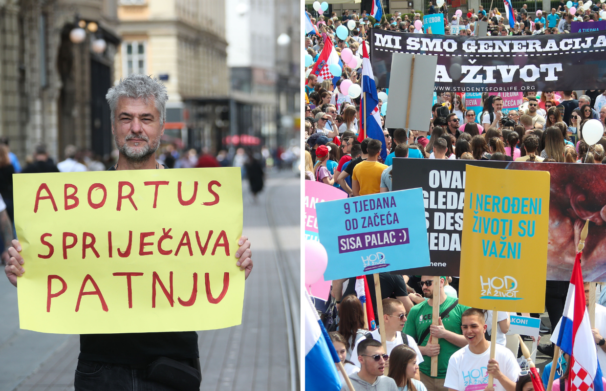 U tijeku Hod za život u Zagrebu, organizatori tvrde: 'Okupili smo se kako bismo pokazali ljubav'