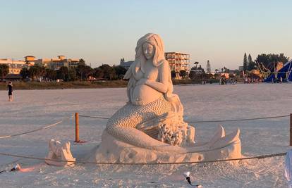 FOTO Spektakularne skulpture od pijeska na floridskoj plaži