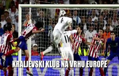 Real Madrid u finalu LP-a pobijedio gradskog rivala Atletico