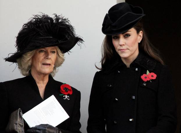 Royals at Remembrance Day Ceremony at the Cenotaph.