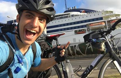 Na biciklu 48 dana od Škotske do Grčke: Htio sam vidjeti svoju obitelj, a otkazali su sve letove