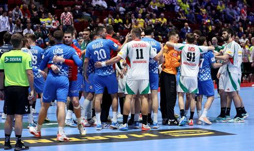 VIDEO Izgubili, a onda bi se i tukli?! Pogledajte frku na kraju utakmice Hrvatske i Ma&dstrok;arske