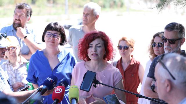 Split: Konferencija za medije Kristine Vidan i Marijane Bucat