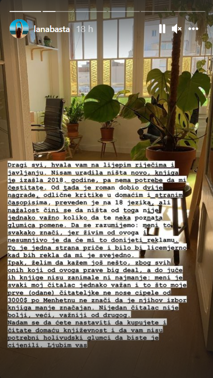 Carrie čita roman spisateljice rođene u Zagrebu: 'Jedan par njenih cipela da mi pošalje...'