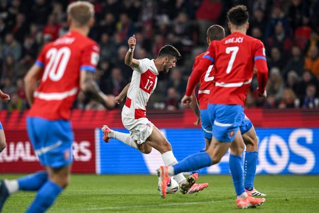 Susret Češke i Hrvatske u kvalifikacijama za FIFA Svjetsko prvenstvo