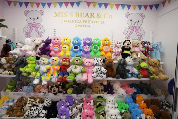 24sata Opatija: Trgovina Miss Bear & Co za vlastoručnu izradu plišanaca