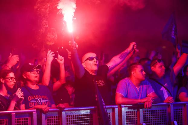 Slavlje u Zagrebu nakon Dinamova osvajanja dvostruke krune