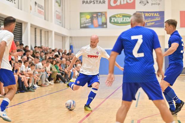 Makarska: Donatorska utakmica veterana Hajduk - Dinamo za Mladena Bartolovića