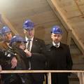 Premijer Plenković u Sisku obišao radilišta Regionalnog centra i obnove Katedrale