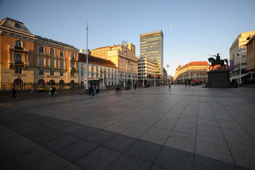 Zagreb: Centar grada na drugi dan štrajka u Zagrebačkom holdingu