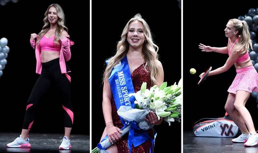 FOTO Tenisačica Borna Mohač nova je hrvatska miss sporta