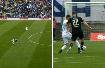 ANKETA Selahi ruši Varaždinova igrača kao zadnji igrač, VAR se javlja, sudac kaže: Nije ni faul!