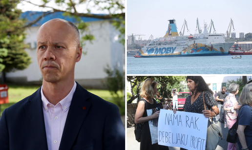 Tenzije zbog azbesta u trajektu 'Moby Drea': 'Naravno da mi je stalo, probudili smo zmaja...'