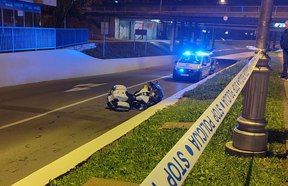 Policajac na motociklu naletio na pješaka u Karlovcu. Umro je