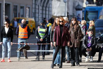 EKSKLUZIVNO Zagreb: Kate Beckinsale na snimanju filma Canary Black u Jurišićevoj