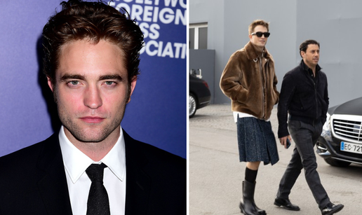 Robert Pattinson na modnu reviju u Parizu došao u suknji, je li mu uzor  poznati glumac?