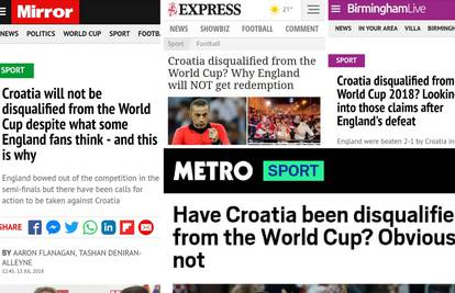 Englezi ne prestaju: Hrvatska bi trebala biti diskvalificirana!