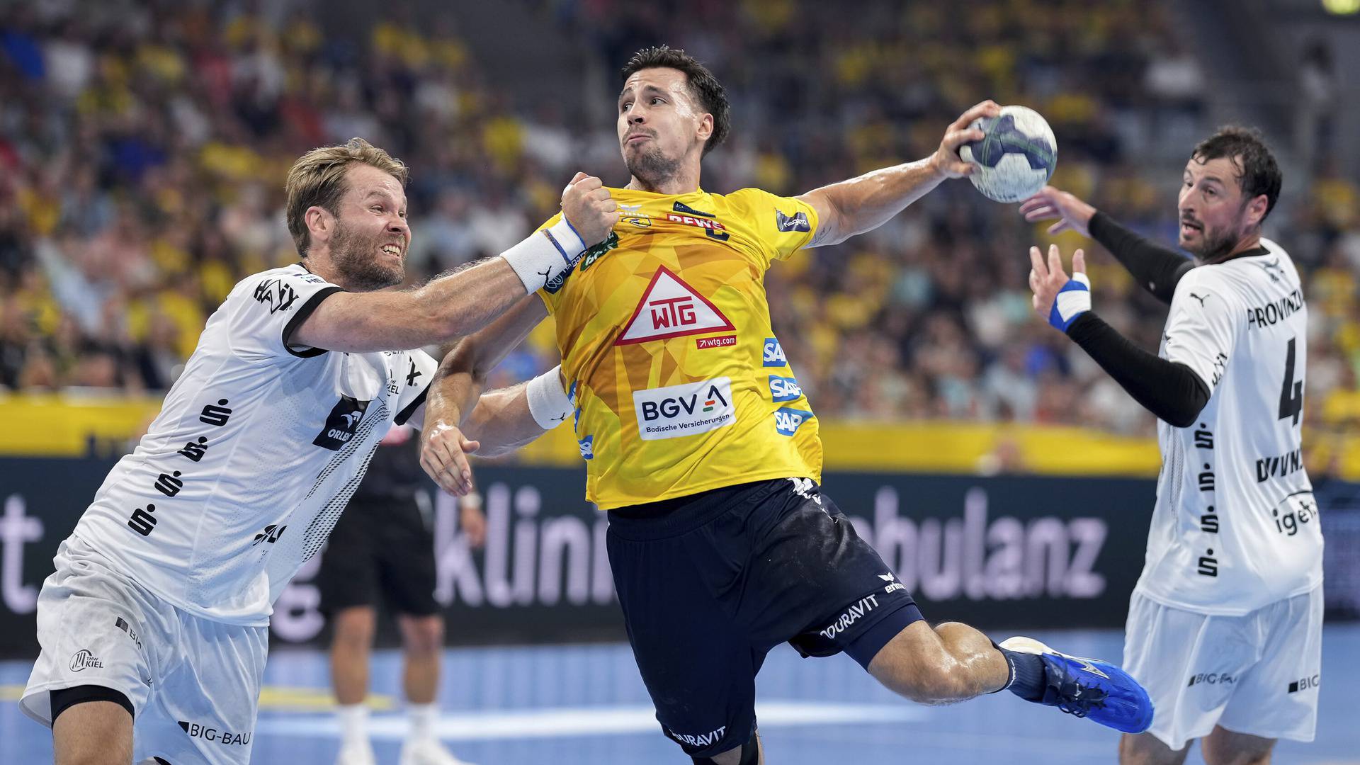 Handball, Bundesliga, Rhein-Neckar Löwen - THW Kiel