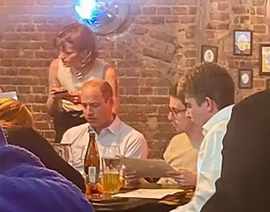 Princ William u gej restoranu u Poljskoj: 'Bila je to odlična noć'