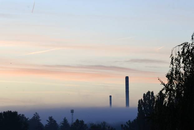 Zagreb i Sisak 'probudili' su se s prekrasnim izlaskom sunca...