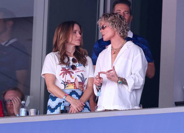 2026 World Cup - Sophia Bush And Ashlyn Harris At France vs Paraguay