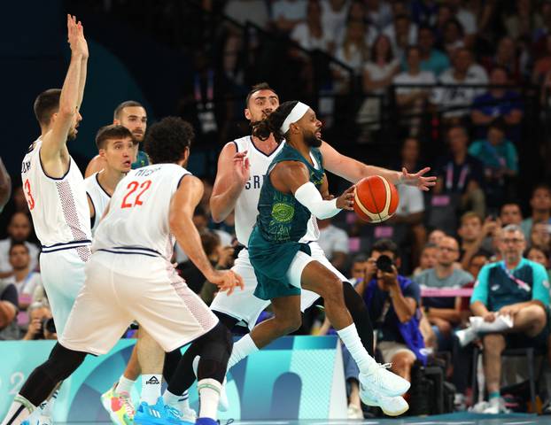 Basketball - Men's Quarterfinal - Serbia vs Australia