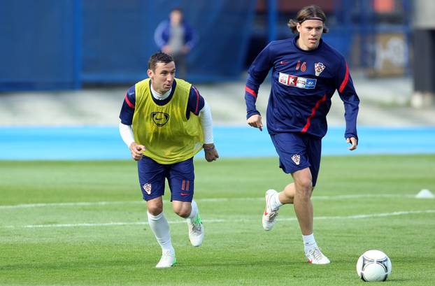Zagreb: Trening hrvatske nogometne reprezentacije
