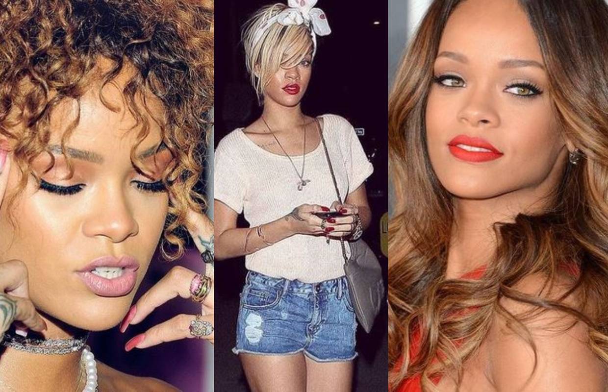 Rihanna i njezine frizure: Česte promjene boje, dužine i stila