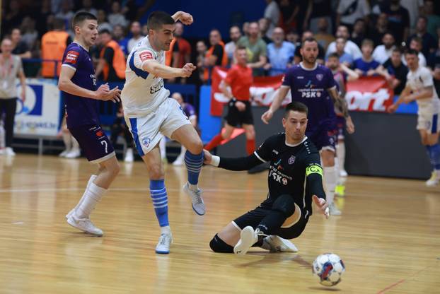 Fourth match of the final series for Croatian champion in futsal between Osijek and the new time