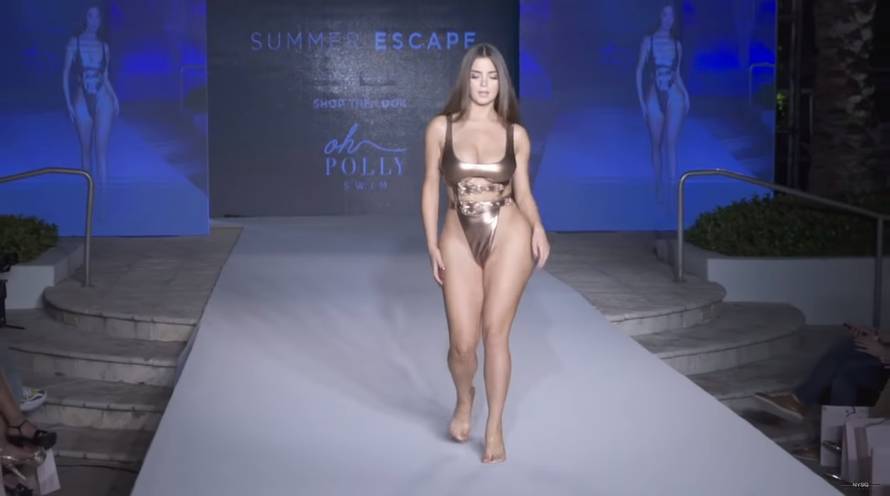 Hod Demi Rose po pisti postao je hit: 'Tko je ovo dopustio?'