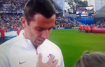 Kapetanove suze: Darijo Srna opet zaplakao tijekom himne...