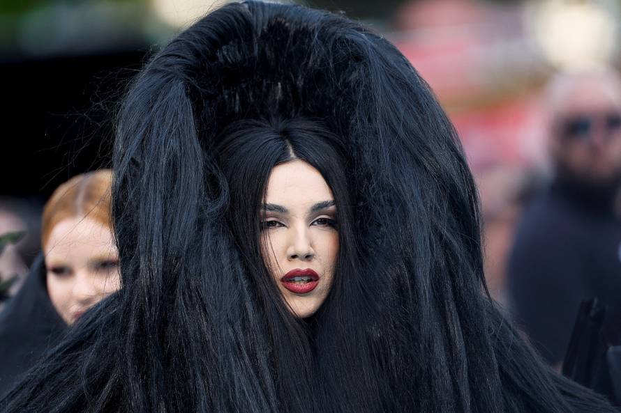 Eurovision Song Contest's 'Turquoise Carpet' event in Vienna