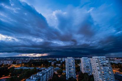 Zagreb je sinoć pogodilo jako nevrijeme, pogledajte fotke