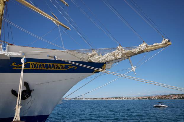 Zadar: Jedrenjak Royal Clipper na Pozdravu suncu