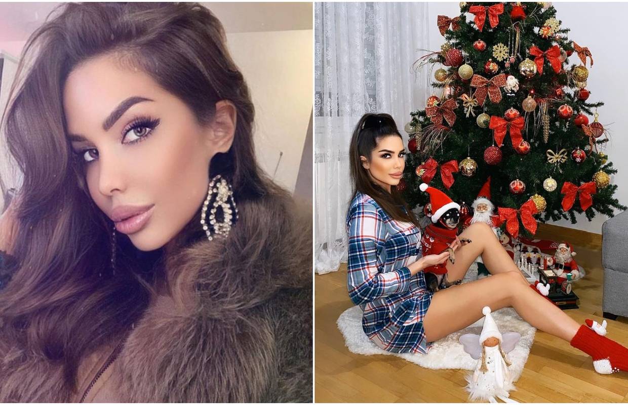 Barbara Šegetin otkrila vitke noge pokraj bora: 'Pokloni su me radovali kad sam bila mala'