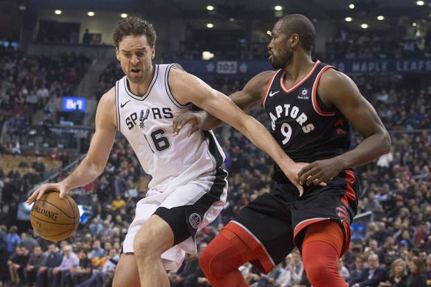Toronto: San Antonio Spurs i Toronto Raptors u susretu NBA lige 