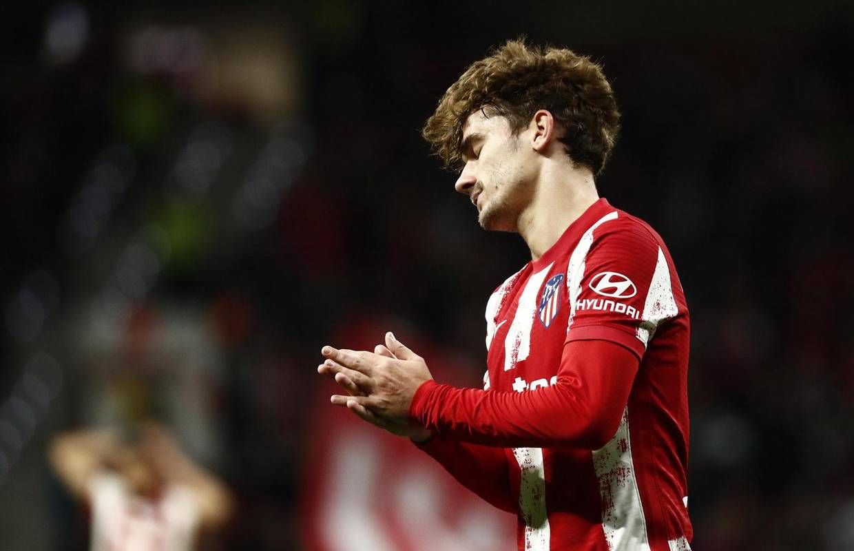 Atletico ostao bez Griezmanna: Ozlijedio mišić protiv Reala