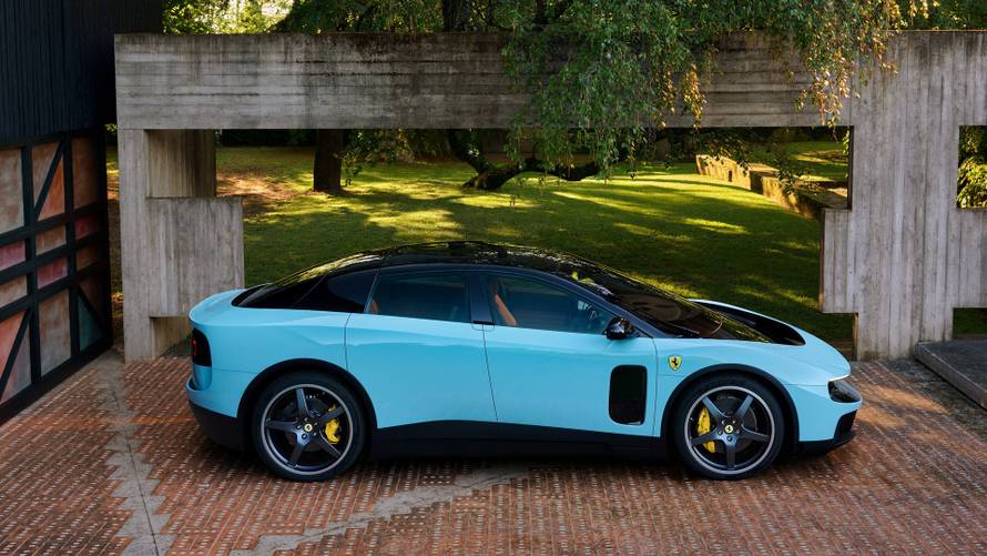 Ferrari unveils its first fully electric car "Luce\