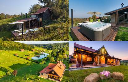 Predivne kuće za odmor blizu Zagreba - izliječit će sav stres