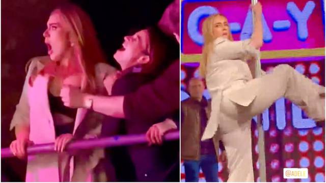 Pijana Adele skinula grudnjak i plesala oko šipke u gay klubu
