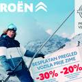 Ne propustite besplatan zimski pregled Citroën vozila te do 30% popusta za članove kluba