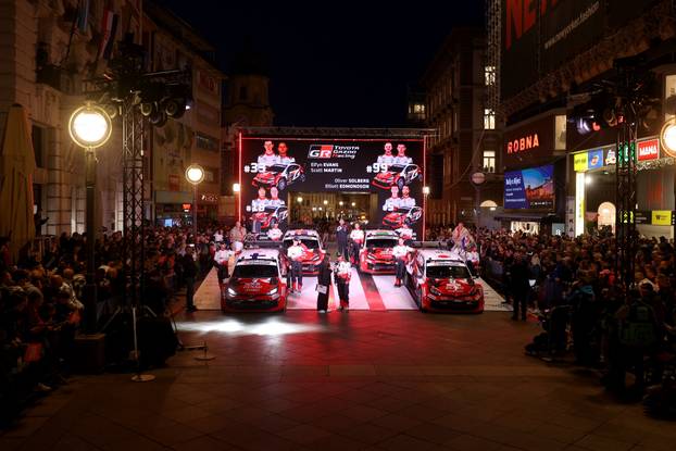 Rijeka: Ceremonijalni start WRC Croatia Rallyja 2026.