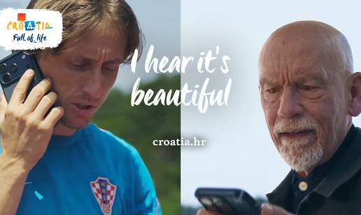 VIDEO Pogledajte nastavak promo spota HTZ-a: Modri&cacute; na treningu 'poklopio' Malkovichu
