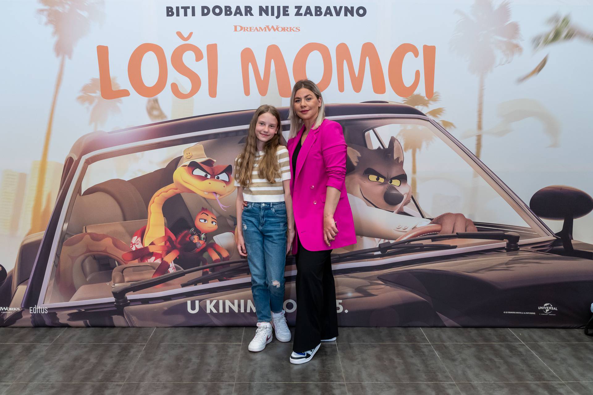 Loši momci se okupili na premijeri animiranog filma