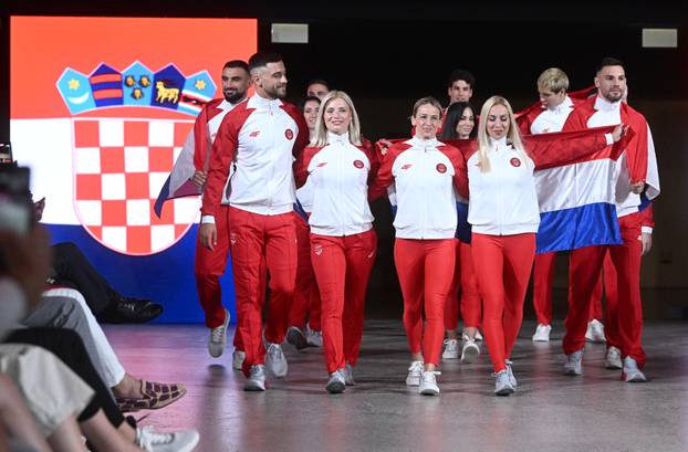 Službeno predstavljanje olimpijske kolekcije u rektoratu Sveučilišta u Zagrebu