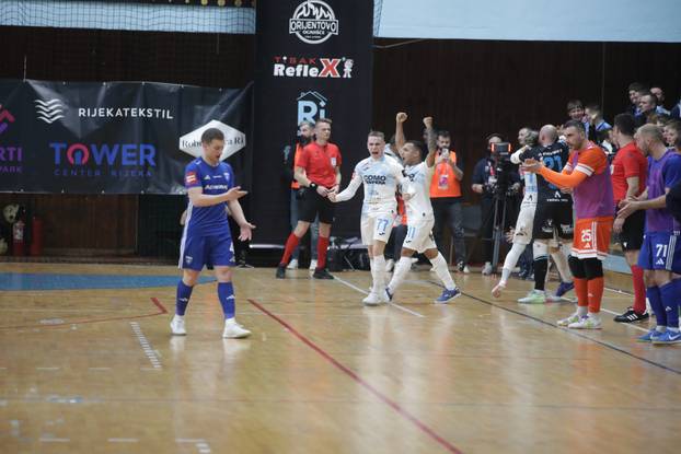 Rijeka: Uzvratna utakmica finala Hrvatskog malonogometnog kupa, HMNK Rijeka - Futsal Dinamo