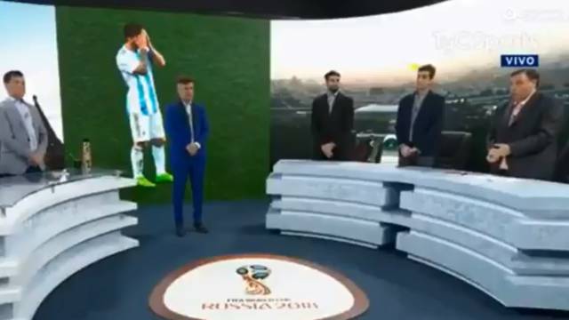 Nakon poraza od Hrvatske, na argentinskoj TV minuta šutnje