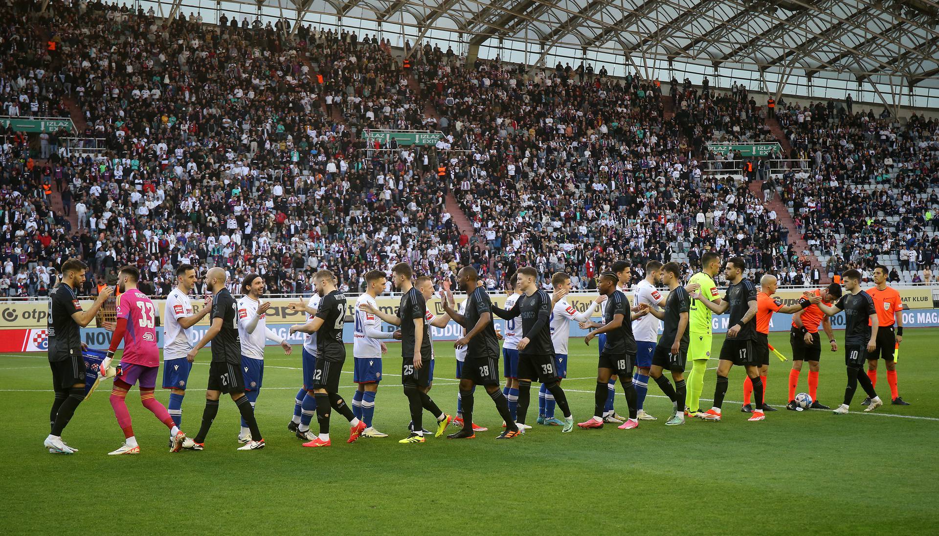 Hajduk i Dinamo sastali se u polufinalu SuperSport Hrvatskog nogometnog kupa